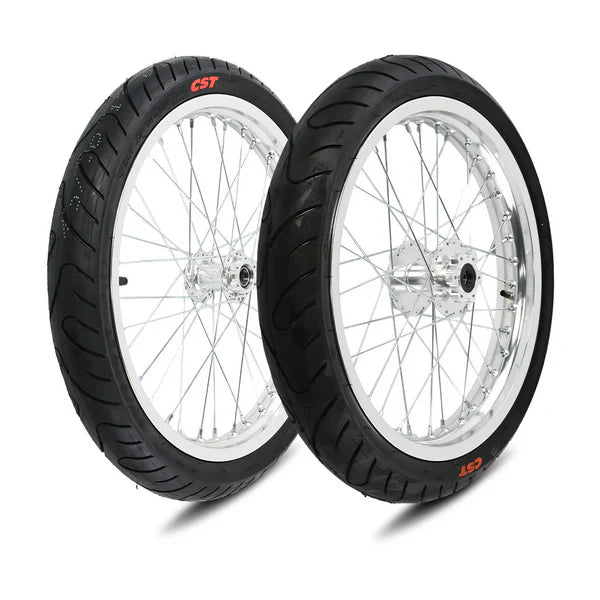 surron lbx 17in supermotos chrome