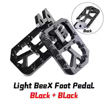 black surron lbx wide pegs