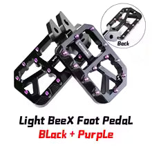 black surron lbx wide pegs