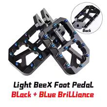black surron lbx wide pegs